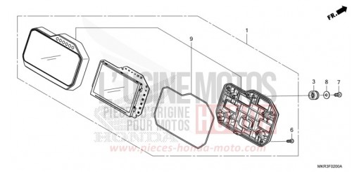 COMPTEUR CBR1000SPL de 2020